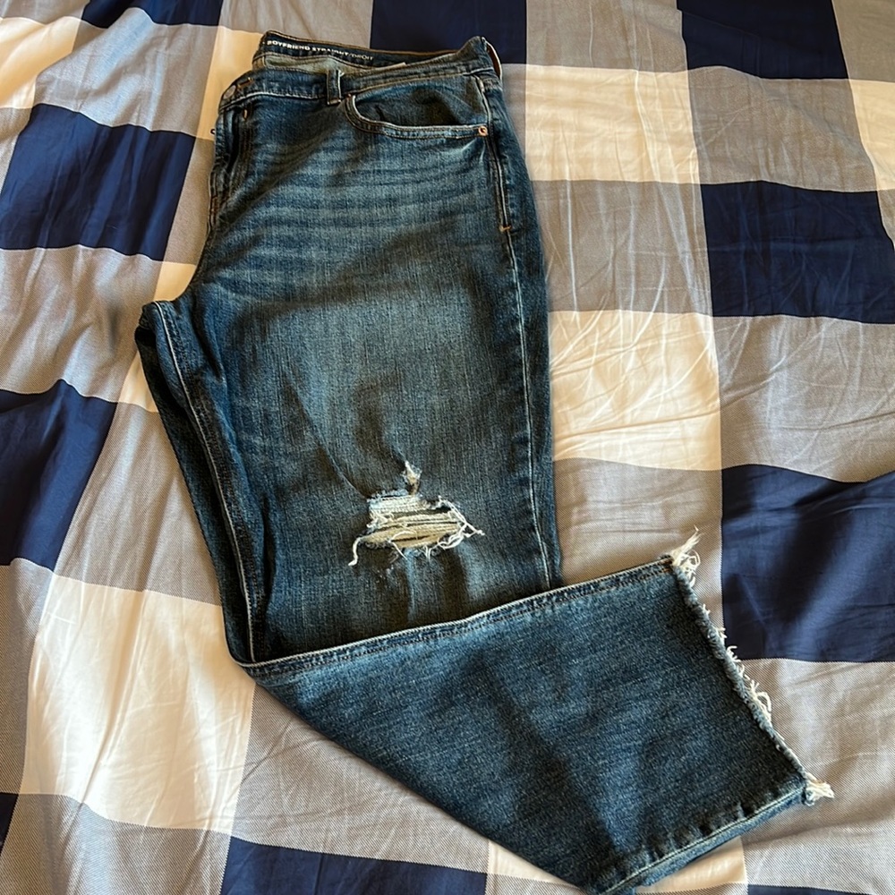 Old Navy Straight Boyfriend Jeans